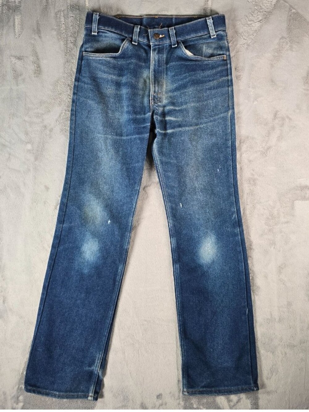 Vintage 1988 Levi's For Men 549 Comfort Fit Cotton/Poly Blue Tab Jeans (32x30)